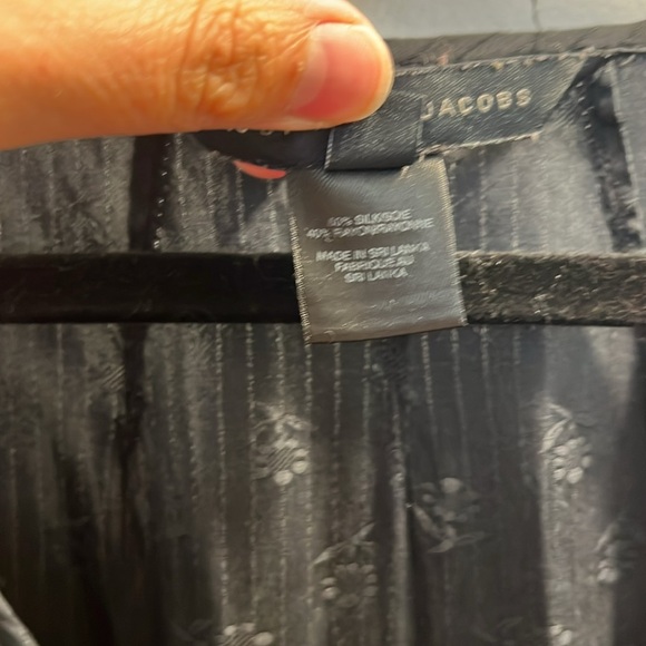 Marc Jacobs Women’s M black floral pattern midi dress - Picture 10 of 13